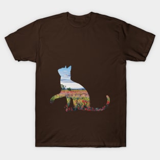 cat and nature T-Shirt